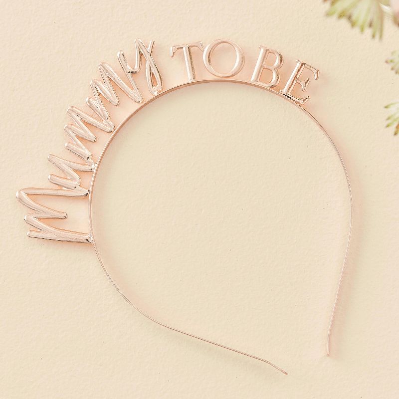 Baby rose gold sales headband